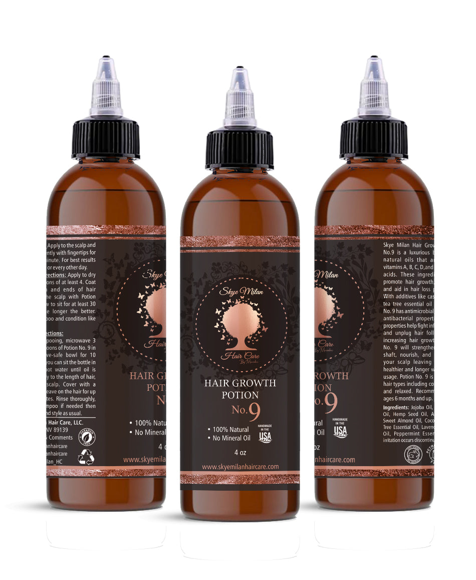 Limited Edition Bundle of 3 Hair Growth Potion No.9